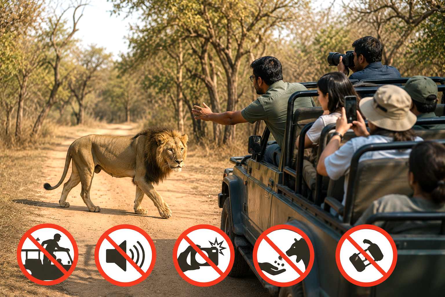 Common Mistakes Tourists Make During a Gir Safari and How to Avoid Them