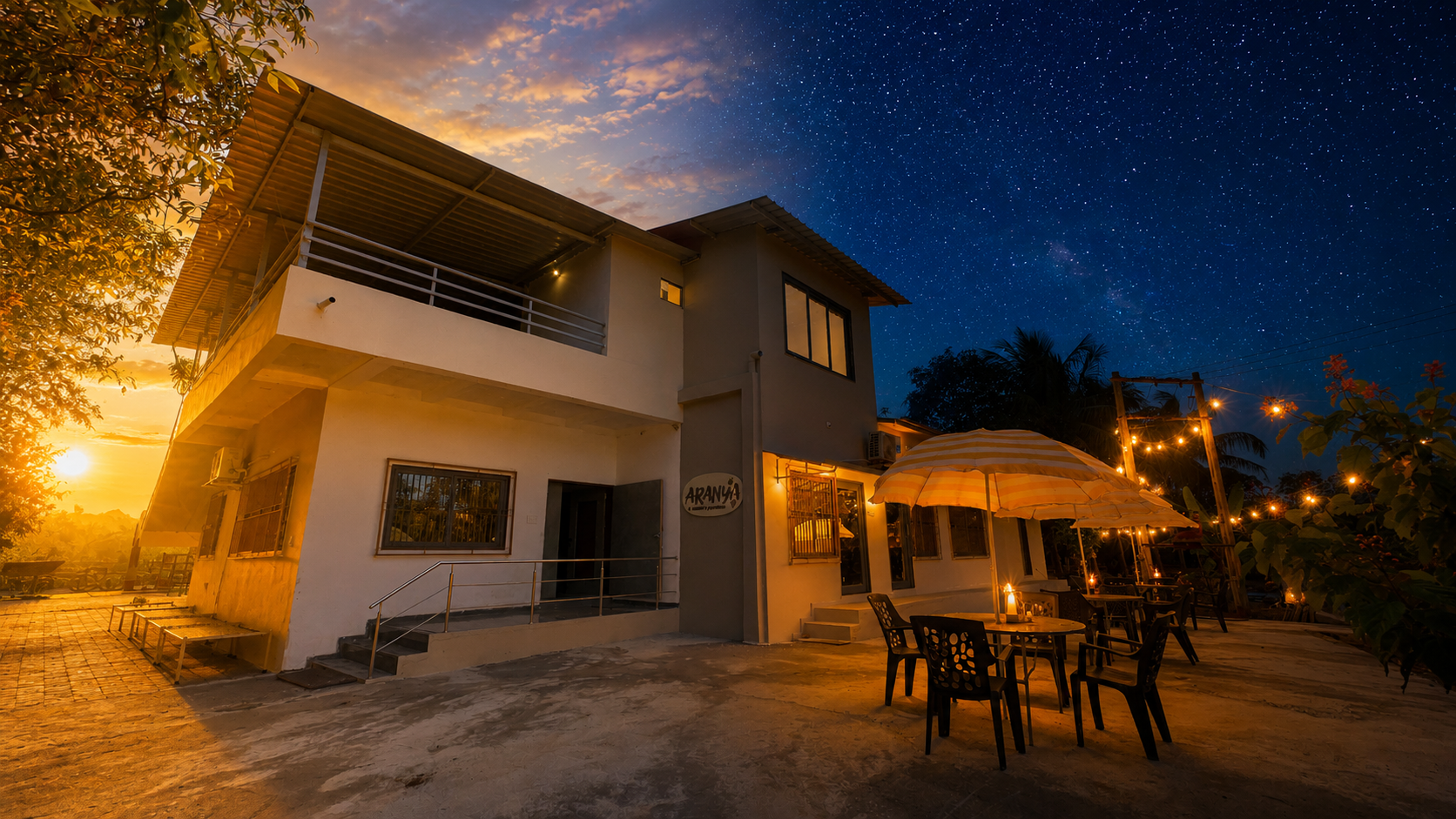 A Day in the Life at Aranya Gir Resort: From Sunrise to Starlit Dinner